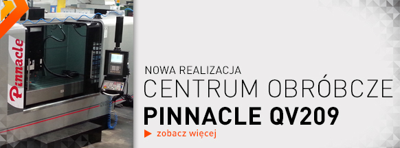 Kolejne uruchomienie centrum obróbcze CNC QV209